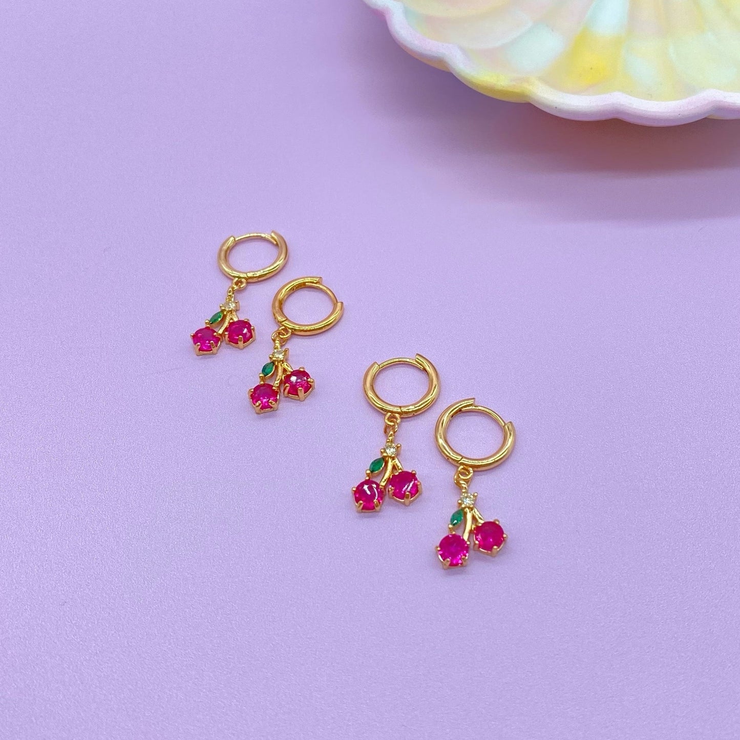 Skye Peach Earrings